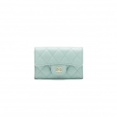 CHANEL CAVIAR QUILTED FLAP CARD HOLDER WALLET AP0214 (11.3*7.5*2.5cm) CHANEL CAVIAR QUILTED FLAP CARD HOLDER WALLET AP0214 (11.3*7.5*2.5cm)
